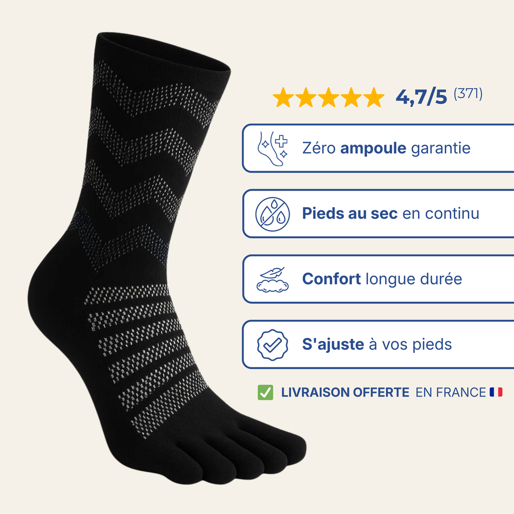 Chaussettes APUI · Zéro ampoule