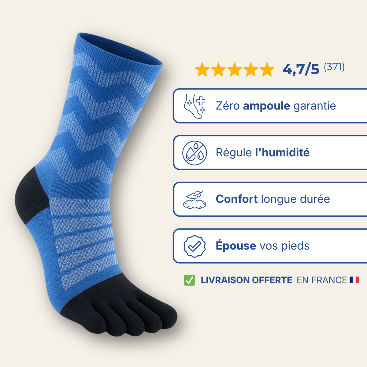 Pack Mérinos — 4 paires